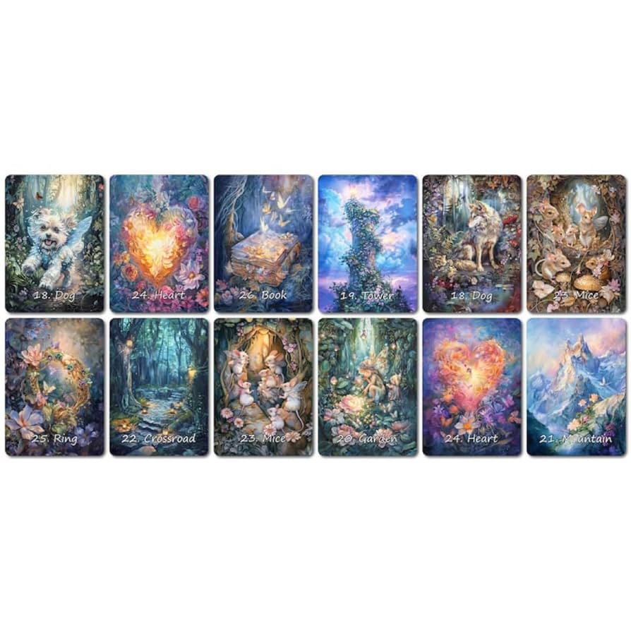 Amazon.co.jp: フェアリーダスト ルノルマンカード オラクル